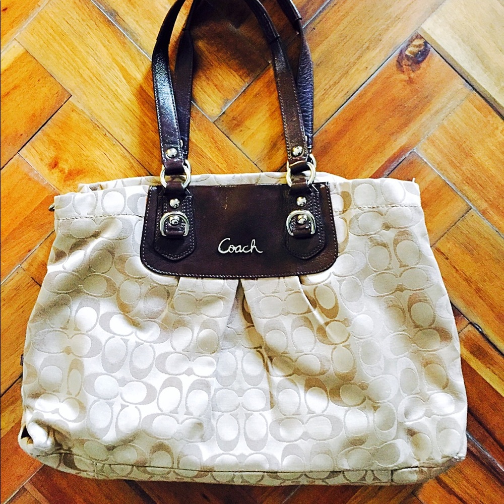 Coach Ashley Satchel (with shoulder strap)
